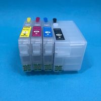 4ชิ้นว่างเปล่าเติมได้ตลับหมึก T252xl T252xl1-4สำหรับ Epson Wf-3620 Wf-3640 Wf-7110 Wf-7610 Wf-7620เครื่องพิมพ์ Wf-5190