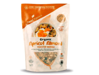 ?นำเข้าจากต่างประเทศ? Muesli Apricot Almond Toasted Organic Ceres Organics 700g