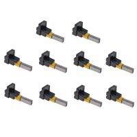 10ชิ้นที่แปรงคาร์บอนเครื่องจักรพร้อมที่จับสำหรับ Dyson DC05 DC07 DC08มอเตอร์เครื่องดูดฝุ่น7X11x32mm แปรงคาร์บอน