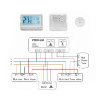 Poer Wireless Smart Room Wifi ตัวควบคุมอุณหภูมิเทอร์โมสตัทสำหรับรุ่นควบคุมน้ำร้อน