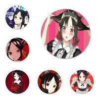 Anime kaguya Sama Icons Pins Badge Decoration Brooches Metal Badges For Backpack Decoration Fashion Brooches Pins