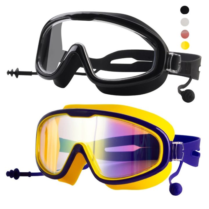 unisex-adult-hd-swimming-goggles-large-frame-waterproof-anti-fog-silicone-pc-color-plating-swim-glasses-with-earplug-accessories-accessories