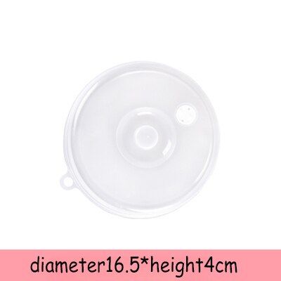 Large Microwave Splatter Cover Lid with Steam Vent Fresh keeping Kitchen  Stackable Sealing Disk Cover Universal