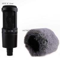 Microphone Furry Windscreen Muff Microphone Wind Cover Fuzzy Microphone Cover Fuzzy Microphone Filters for AT2020