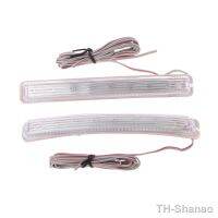 【LZ】⊙♞  2Pcs Universal Vehicle Light Strip for DC 12V LED Turn Signal Lamp for Car Truck SUV Self-adhesive LED Strips