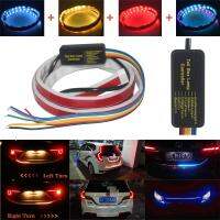 [ANYA Auto Parts] 1.2M/1.5M Rgb/ รถสี่สีรถ Tailgate Strip ไหลไฟเลี้ยวกันน้ำเบรคขับรถยืดหยุ่น