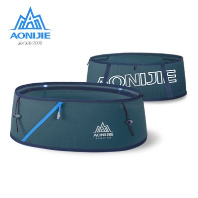 ☒ AONIJIE W8101 Hydration Running Belt Waist Pack Travel Money Bag Trail Marathon Gym Workout Fitness Mobile Phone Holder