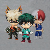 10เซนติเมตรฮีโร่ของฉัน A Cademia อะนิเมะรูป Midoriya Izuku Bakugou Katsuki Todoroki Shouto GSC รุ่น Q พีวีซีรูปการกระทำของเล่น