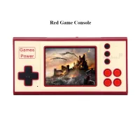 Cầm tay tiện lợi chuyên chơi game chơi game K30 trò chơi video cổ điển giao diện điều khiển hỗ trợ AV đầu ra 2.8 inch màu LCD được xây dựng trong 500 trò chơi