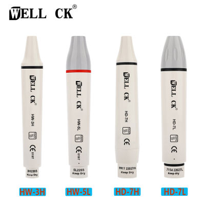 WELLCK ทันตกรรมอัลตราโซนิก Piezo Scaler Handpiece HW-3H LED เหมาะสำหรับ SAEC DTE นกหัวขวาน EMS VRN ทันตกรรมอัลตราโซนิก S Calers