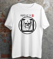 เสื้อยืด Psychic TV Skull เสื้อยืด MUSIC เหมาะสำหรับของขวัญ