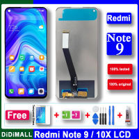 หน้าจอ LCD แท้6.53 สำหรับ Xiaomi Redmi Note 9 M2003J15SC,จอแสดงผล Lcd หน้าจอสัมผัสอ่านพิกัดสำหรับ Redmi 10X 4G Redmi10X