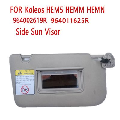 For Reno Koleos HEM5 HEMM HEMN Driver Side Sun Visor