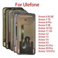 สำหรับ Ulefone Armor 6 6S 7 8 9 9E 10 11 12 13 X3 X9 X5 X10ชิ้นส่วนจอสัมผัสแอลซีดีของเครื่องแปลงดิจิทัล Pro สำหรับเกราะเสริมพลัง13 14