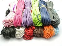 【YD】 120 Meters Mixed Color  2mm Jewelry String Waxed Cotton Beading Cord Thread decorative accessories