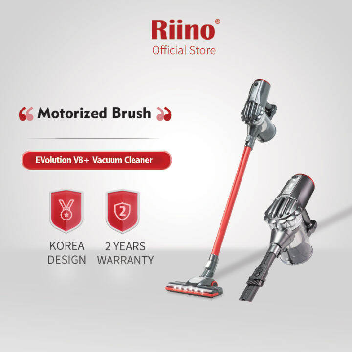 Riino EVolution V8+ Super Cyclone Handheld Vacuum Cleaner With