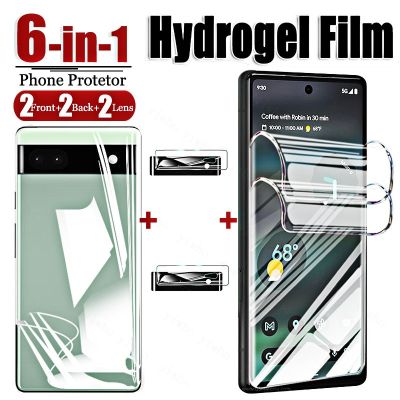 3D Curved For Google Pixel 6 Pro Screen Protectors hydrogel with Camera Lens tempered glass Film for Google Pixel6 Pixel 6a 7 5a