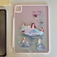 เคส iPad 10.9 iPad 10 9 8 7 Gen iPad 10.2เคสครอบปกป้องสำหรับ iPad Air 4 5 Pro 2018 2020 2021 11บางเฉียบใส TPU ยืดหยุ่นได้น้ำหนักเบา