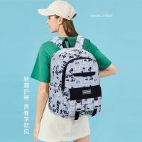 【Hot Sale】 Korean ins style graffiti illustration schoolbag female niche design sense beginner student casual large capacity backpack wholesale