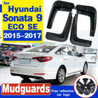 4 PCS Front Rear Car Mudflap for Hyundai Sonata ECO SE 2015~2017 i45 LF Fender Mud Guard Flap Splash Flaps Mudguards Accessories