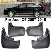 รถ Mud Flaps สำหรับ Audi Q7 2005 - 2012 2013 2014 2015 Mudflaps Splash Guards Mud Flap Mudguards Fender ด้านหน้าด้านหลังอุปกรณ์เสริม