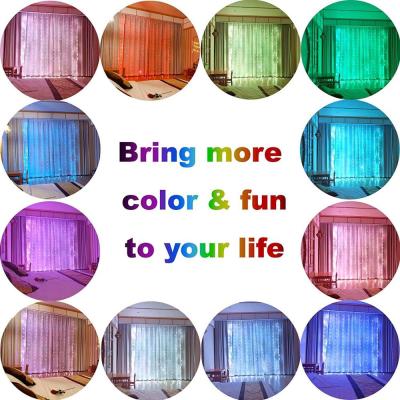 3M LED String Curtain Garland Light USB RGB Full Color LED For Wedding Christmas New Year Party Bedroom Home Lights Decoration