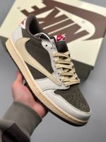 [NEW] 【พร้อมส่งของแท้?/ รุ่นนี่ใส่ตรงไซส NIKE Air Jordan 1 Low OG SP TS แฟชั่น รองเท้ากีฬา（สินค้าพร้อมกล่อง อุปกรณ์ครบ จัดส่งฟรี）