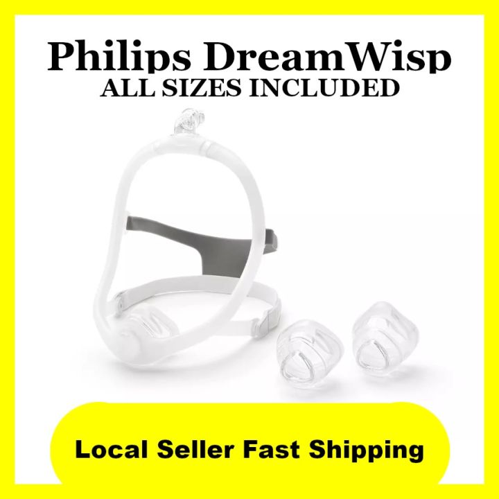 Philips Respironics Dreamwisp Nasal Cpap Mask Complete Set For Obstructive Sleep Apnea Osa 7504