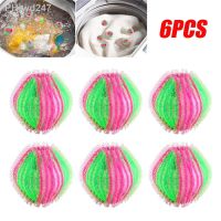 6Pcs Laundry Washing Balls Cleaning Ball Washing Machine Hair Catcher Pet Hair Remover Washing Machine Laundry Ball