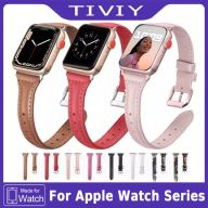 Cửa Hàng TIVIY Dây Đeo Nữ Dáng Ôm Cho Apple Watch Band Dây Đeo Vòng Tay thumbnail