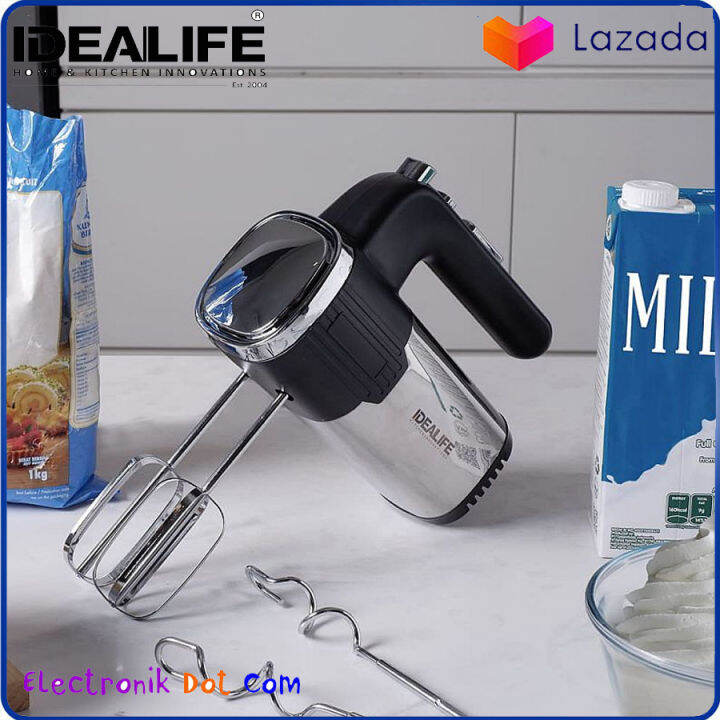 HAND MIXER IDEALIFE IL 221B 5 Speed + Turbo Function Lazada Indonesia