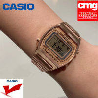 ของแท้100% นาฬิกา Casio (รับประกัน 1 ปี) นาฬิกาสุภาพสตรี รุ่น B640WC สีทอง