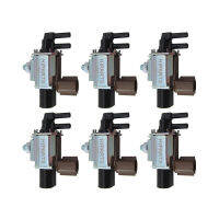 6PCS EGR Electric Emission Solenoid วาล์ว Fit สำหรับ Mitsubishi Pajero V93 L200 K74T Lancer Outlander CU2W CU4W MR204853