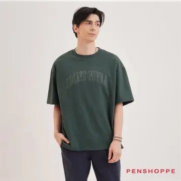 Basic Oversized Fit Waffle Knit T-Shirt – PENSHOPPE