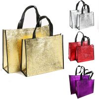 10pcs Non Woven Fabric Hand Bag Party Wedding Birthday Set Gift Bag Business Wholesale Package Clothing Shoes Shopping Bags 2023 Gift Wrapping  Bags