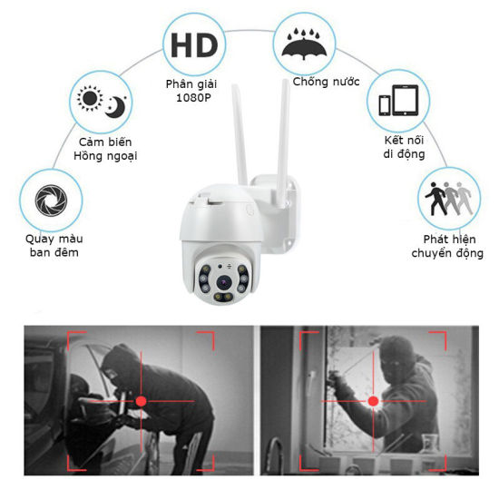 Camera wifi giám sát trong nhà - ảnh sản phẩm 7