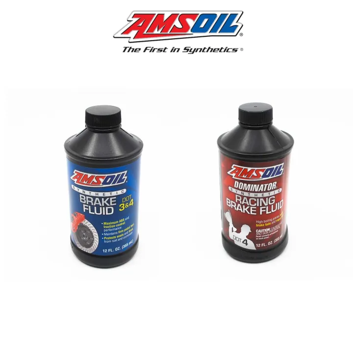 AMSOIL BRAKE FLUIDS Fully Synthetic DOT 3, DOT 4 Lazada PH