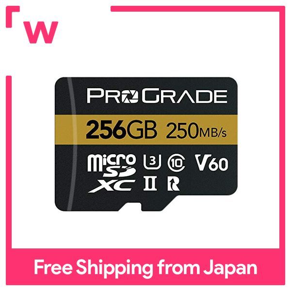 ProGrade Digital 256GB UHS-II microSDXC Memory Card