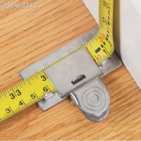 Multifunction Measuring Tape Clip Stainless Steel Woodworking Measure Locate Tool Tape Measure Locator Aid Clip Measurement Tool