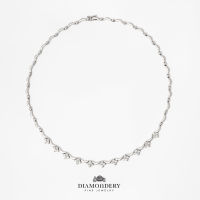 สร้อยคอเพชร Flower Diamond Necklace