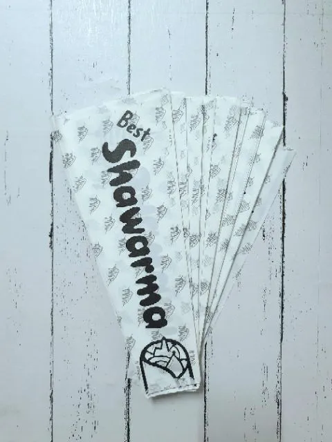 【New】 Shawarma Wrapper Greaseproof Paper 100 pcs | Lazada PH