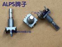 ♣∈ 2PCS/LOT ALPS Alps type EC11 encoder with switch non positioning 15 pulse fine shaft length 22mm