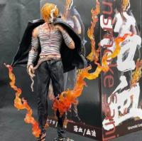 โมเดลซันจิ โมเดลวันพีช Sanji Black Leg OnePiece Figure 28cm Big Size (injured after Battle Ver.) บรรจุอยู่ในกล่องพีวีซี วันพีซ โมเดล ฟิกเ ฟิกเกอร์ Vinsmoke Sanji ซันจิ