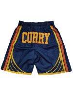 ☃❖◙ Basketball Pants Warriors Dark Blue Curry Champion Fully Embroidered Pockets Pocket Basketball Sports Pants One Dropshipping Ebay