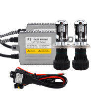 SKYJOYCE Bixenon H4 Xenon HID Kit HiLo Beam 35W HID Replacement Cnlight H4-3 Headlamp 4300K 6000K 35W F3 DLT Xenon Ballast Kit