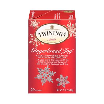 Premium for U📌  Twinings  ชาทไวนิงส์ ชาอังกฤษนำเข้าจากต่างประเทศ  📌 Gingerbread Joy
