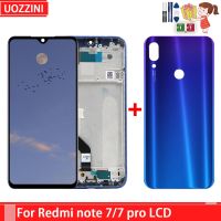 ต้นฉบับเหมาะสำหรับ Xiaomi Redmi Note 7แสดงผล LCD พร้อมกรอบสัมผัสทำให้เป็นดิจิทัลประกอบหน้าจอสำหรับ Redmi Note7 Pro M1901F7H M1901F7G หน้าจอ