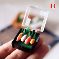 WenRan Mini 1/6 Scale Dollhouse Janpanese Sushi Food Kitchen Accessories Toy for Doll