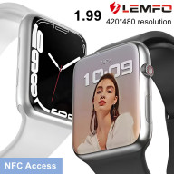 Đồng hồ thông minh LEMFO HW7 MAX 2022 Gọi qua Bluetooth NFC 1.99 inch Màn thumbnail