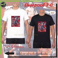 เสื้อลิเว่อร์  เสื้อยืดหงส์แดง 7-0  ลายใหม่นำเทรน ** งานเฟล็กรีดร้อน พรีเมี่ยมสุดๆๆ